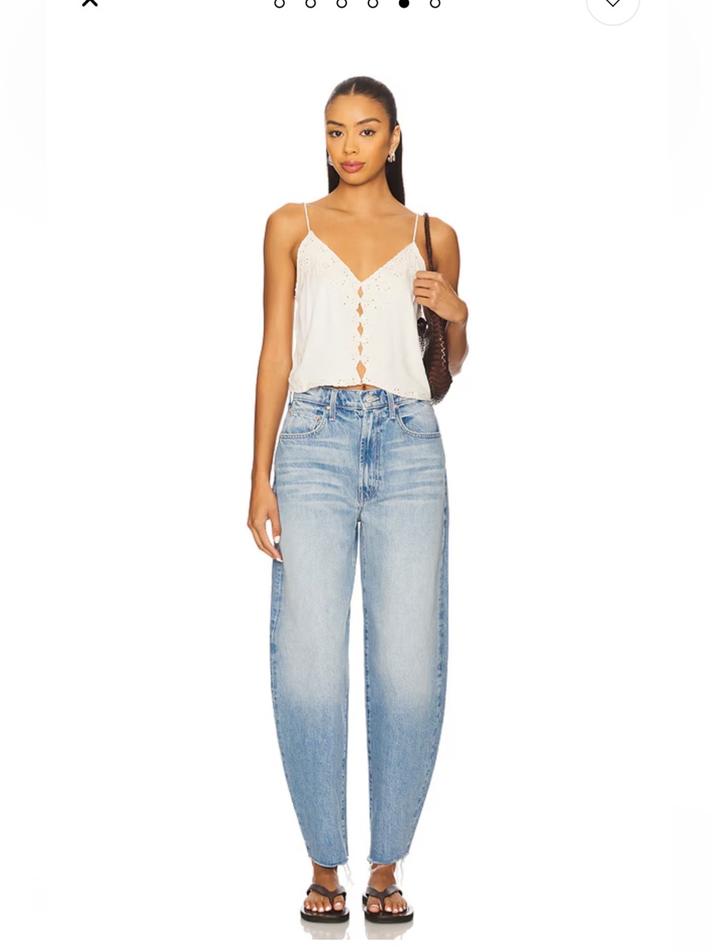 Mother THE FANGIRL HOVER
FRAY women‘s jeans NEW WITHOUT TAG